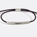 Namaste Inspire Bracelet in Midnight Black, silver by Seeyoura