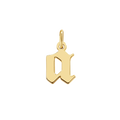 Old English Letter Charm in A by Seeyoura