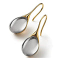 Opal Drop Earrings — Golden Grey in golden-grey-1, 1 pair by Seeyoura