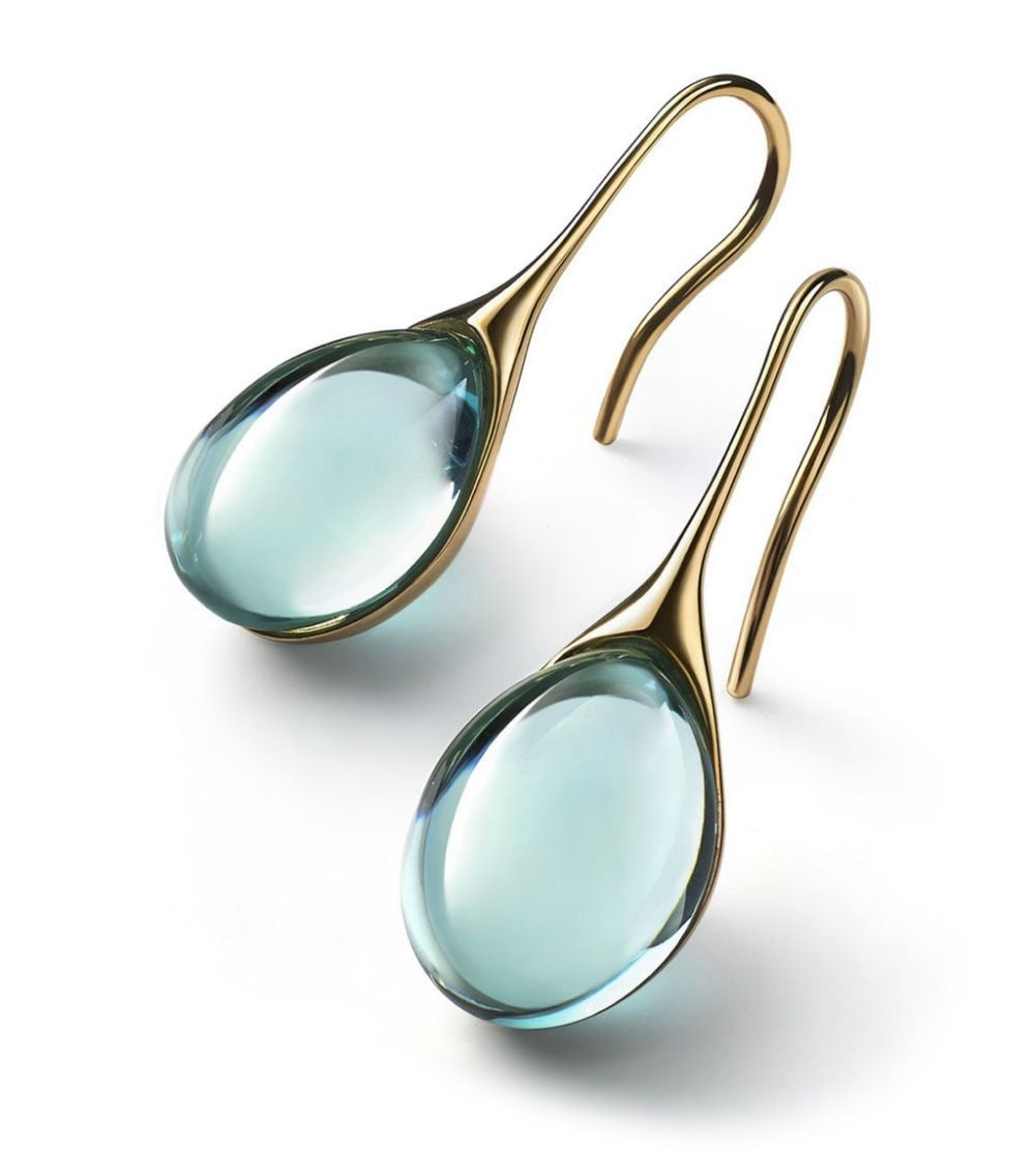 Opal Drop Earrings — Green in green, 1 pair by Seeyoura