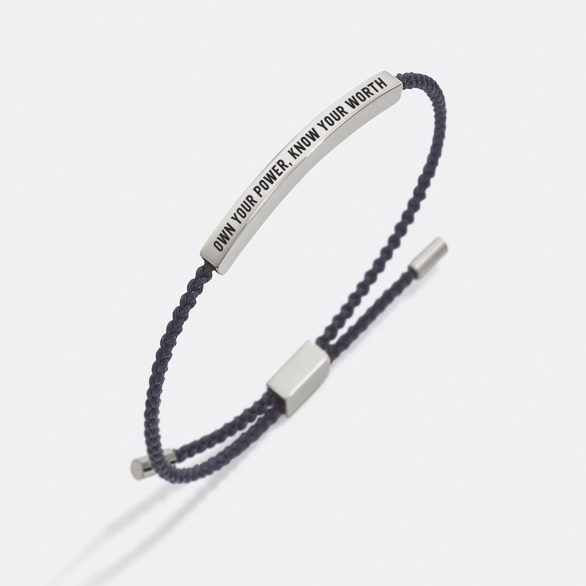 Own Your Power, Know Your Worth Inspire Bracelet by Seeyoura