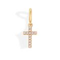 Pavé Cross Charm by Seeyoura