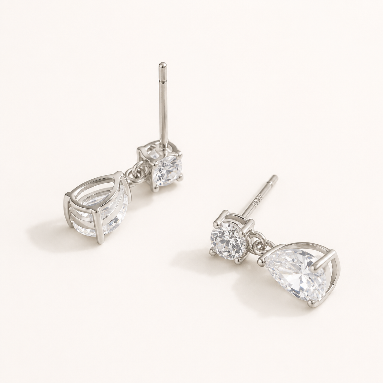 Pear Drop Earrings by Seeyoura