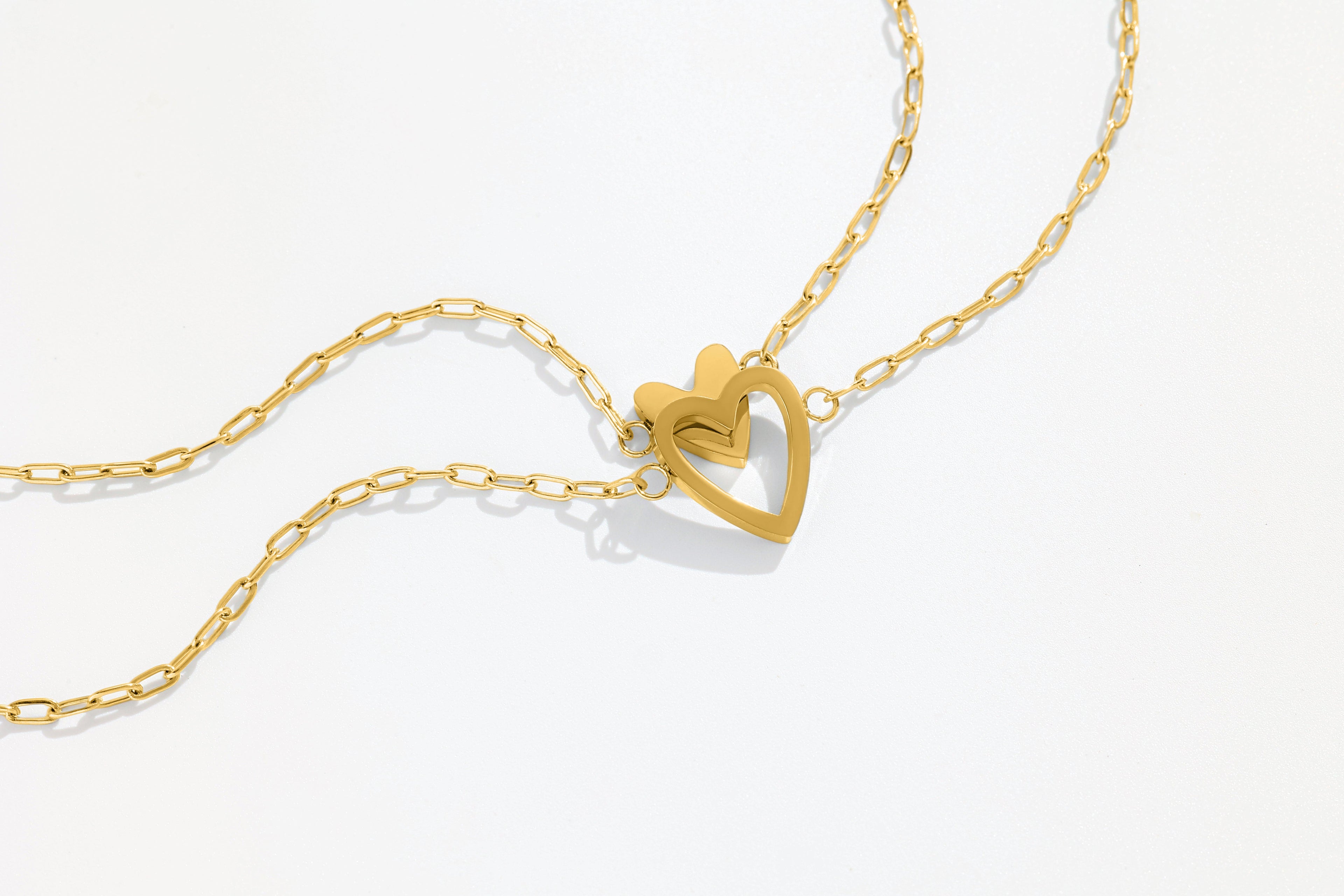 Perfect Fit Heart Bracelet Set by Seeyoura
