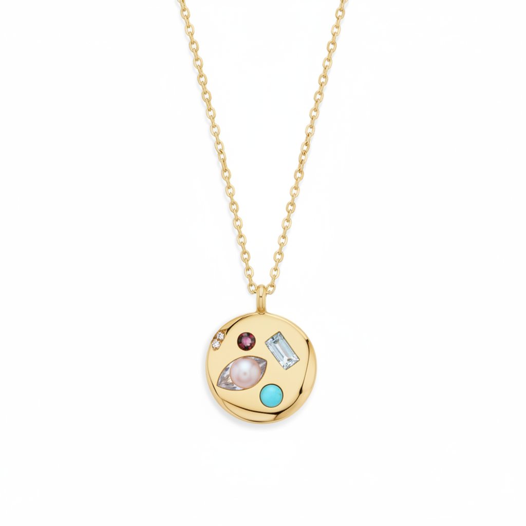 Birthday Pendant Necklace in alexandrite-june by Seeyoura