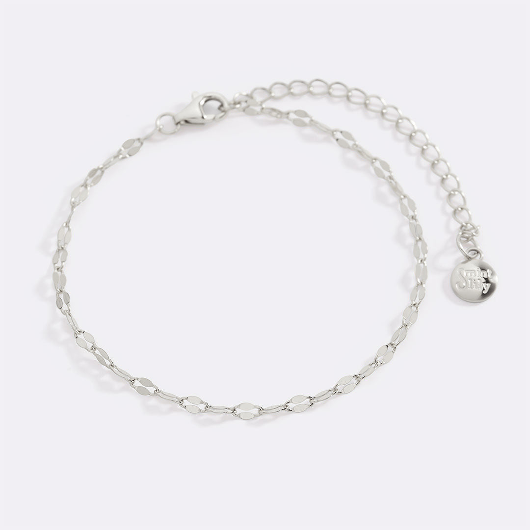 Petal Chain Bracelet in 925-sterling-silver by Seeyoura