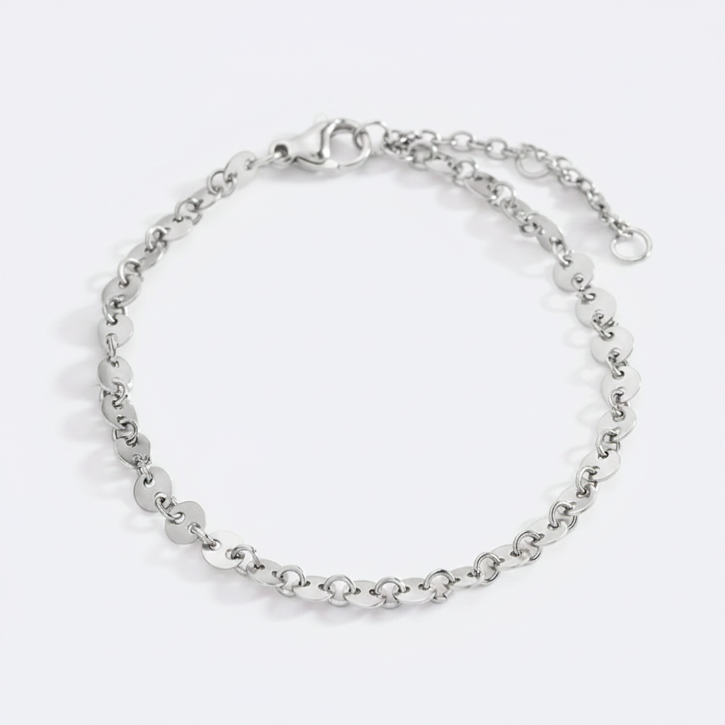 Poppy Stacking Bracelet in silver by Seeyoura