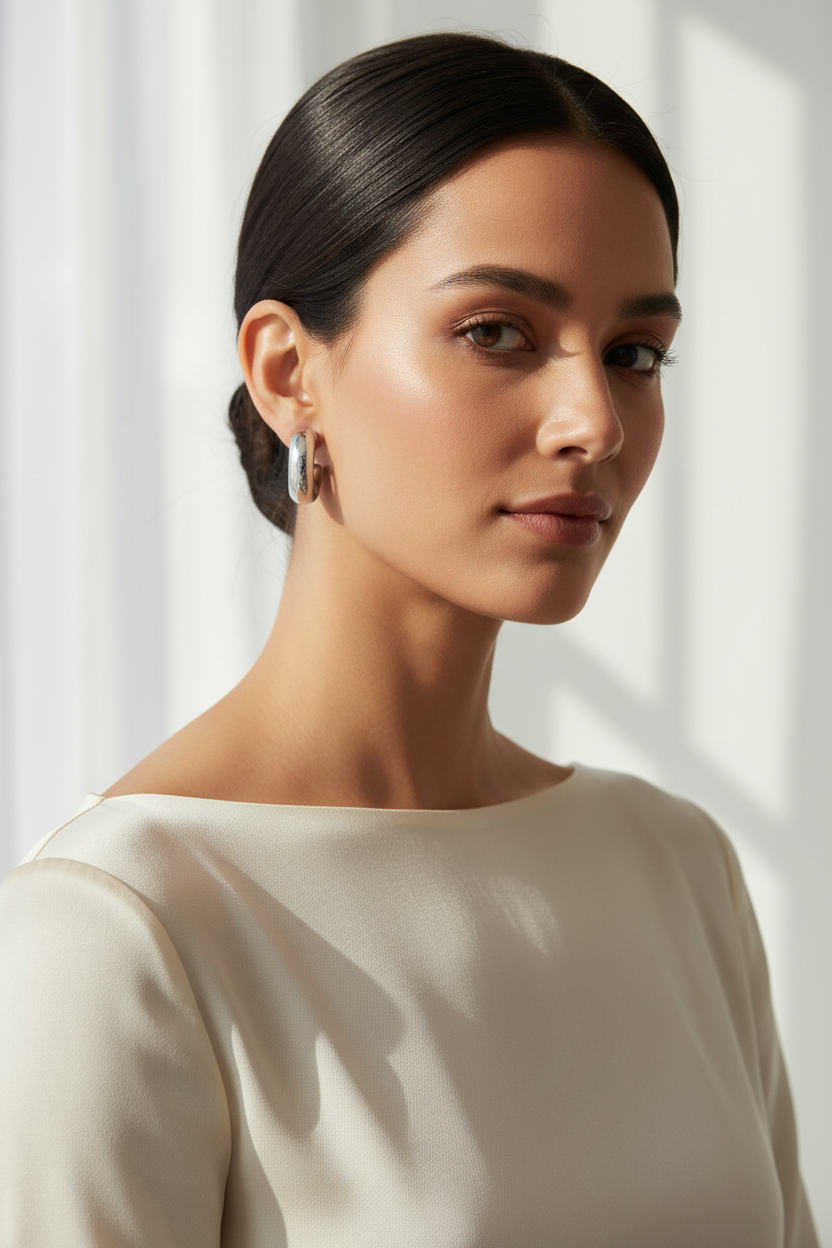 Reversible Hoop Earrings by Seeyoura