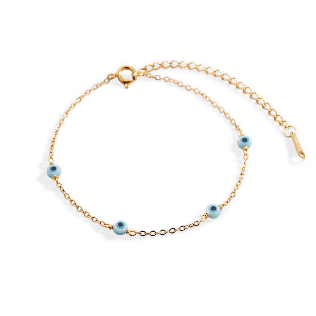 Satellite Evil Eye Bracelet by Seeyoura