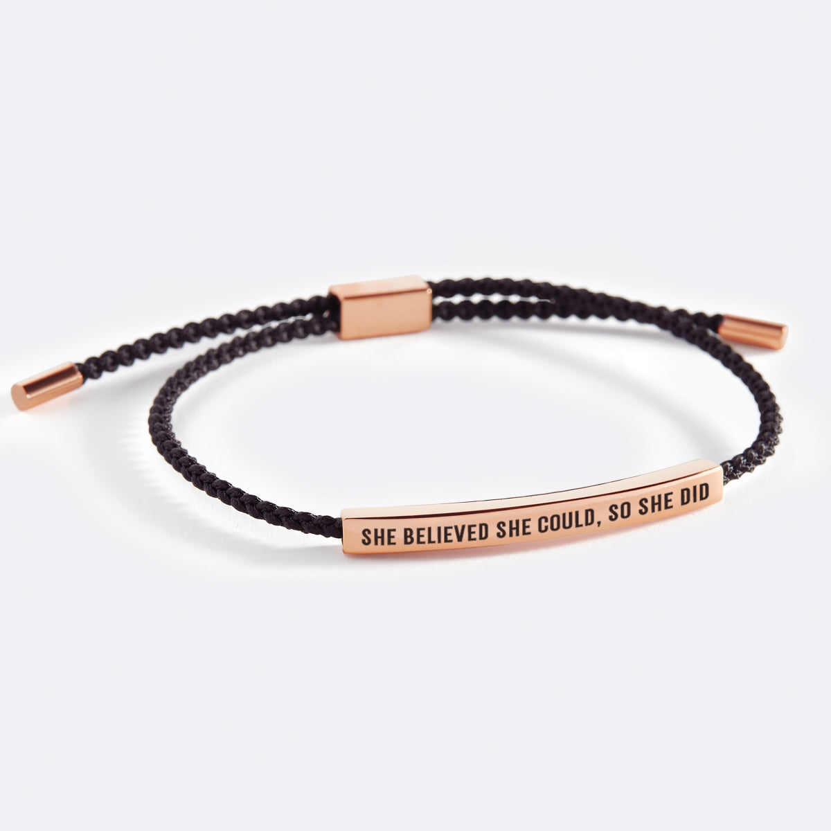 She Believed She Could, So She Did Inspire Bracelet by Seeyoura