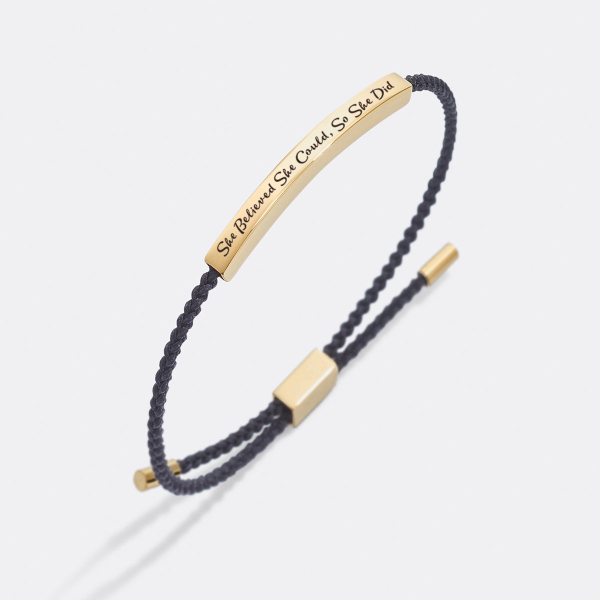She Believed She Could, So She Did Inspire Bracelet by Seeyoura