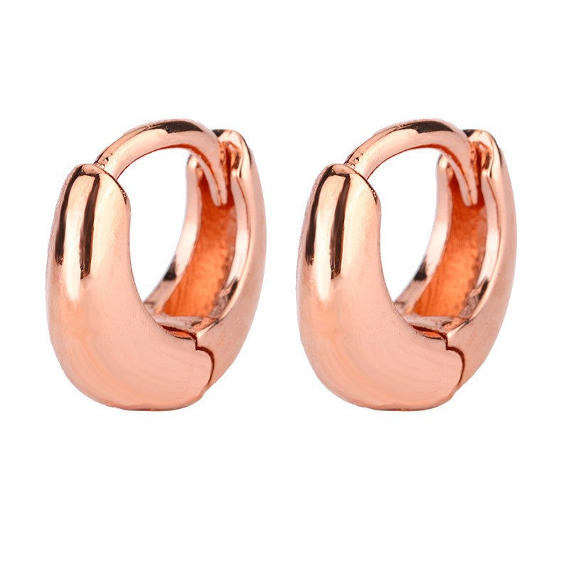 Simple Personality Hip-hop Smooth Ear Ring by Seeyoura