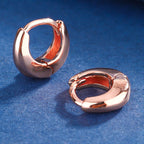 Simple Personality Hip-hop Smooth Ear Ring by Seeyoura