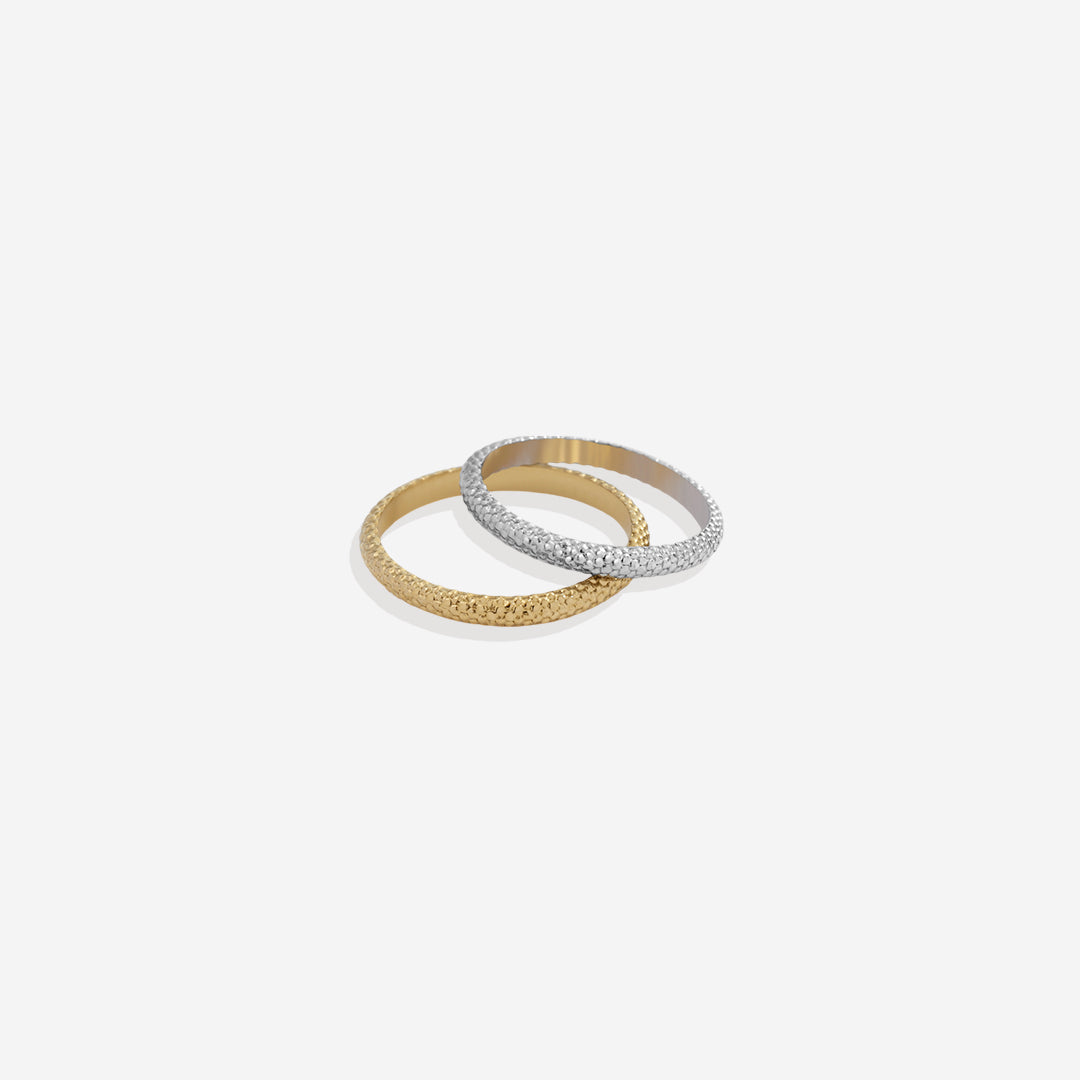Snakeskin Stacking Ring by Seeyoura