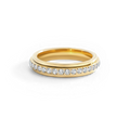 Spinning Fidget Eternity Ring in Gold by Seeyoura