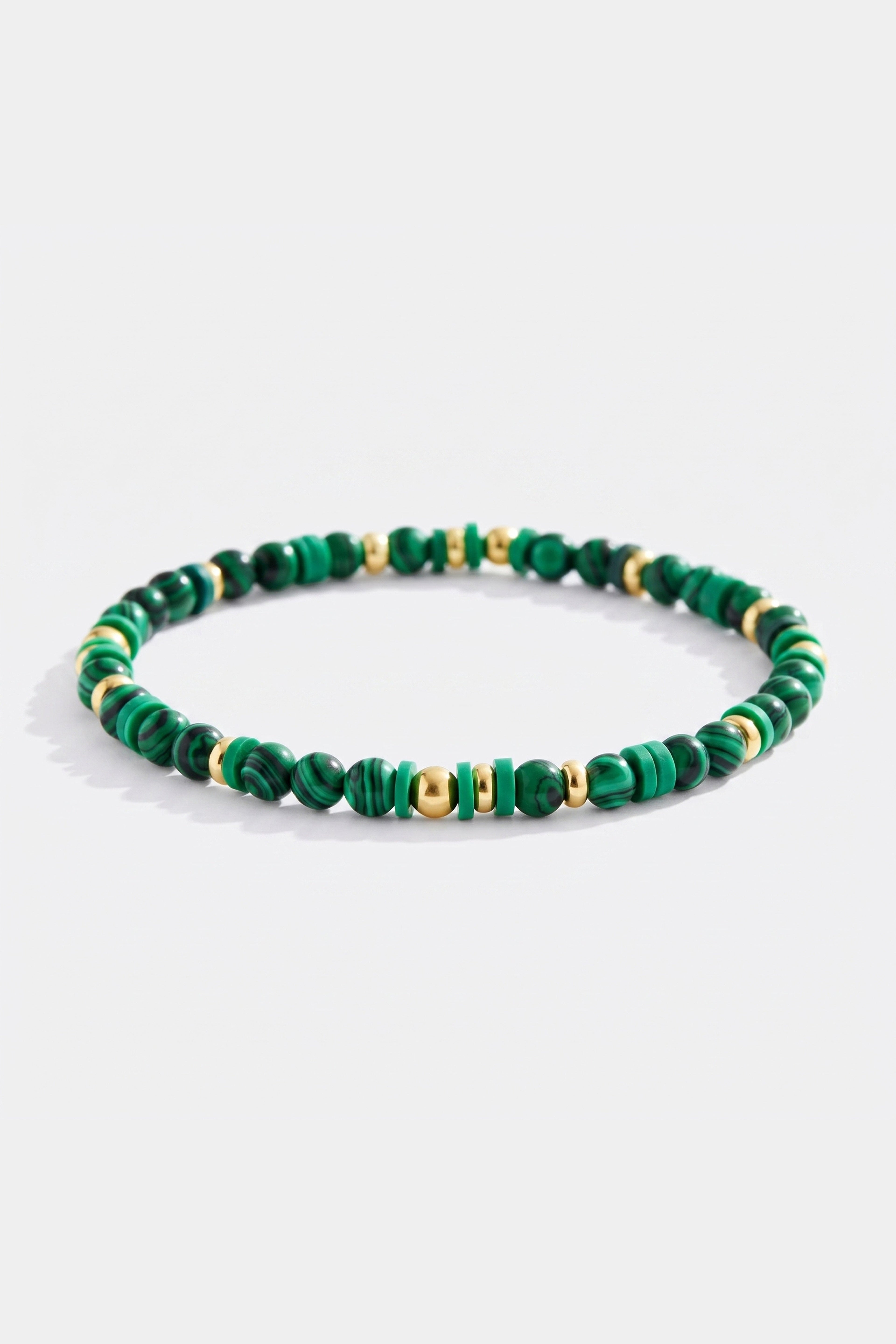 Stacking Birthstone Beaded Bracelet in emerald-may by Seeyoura