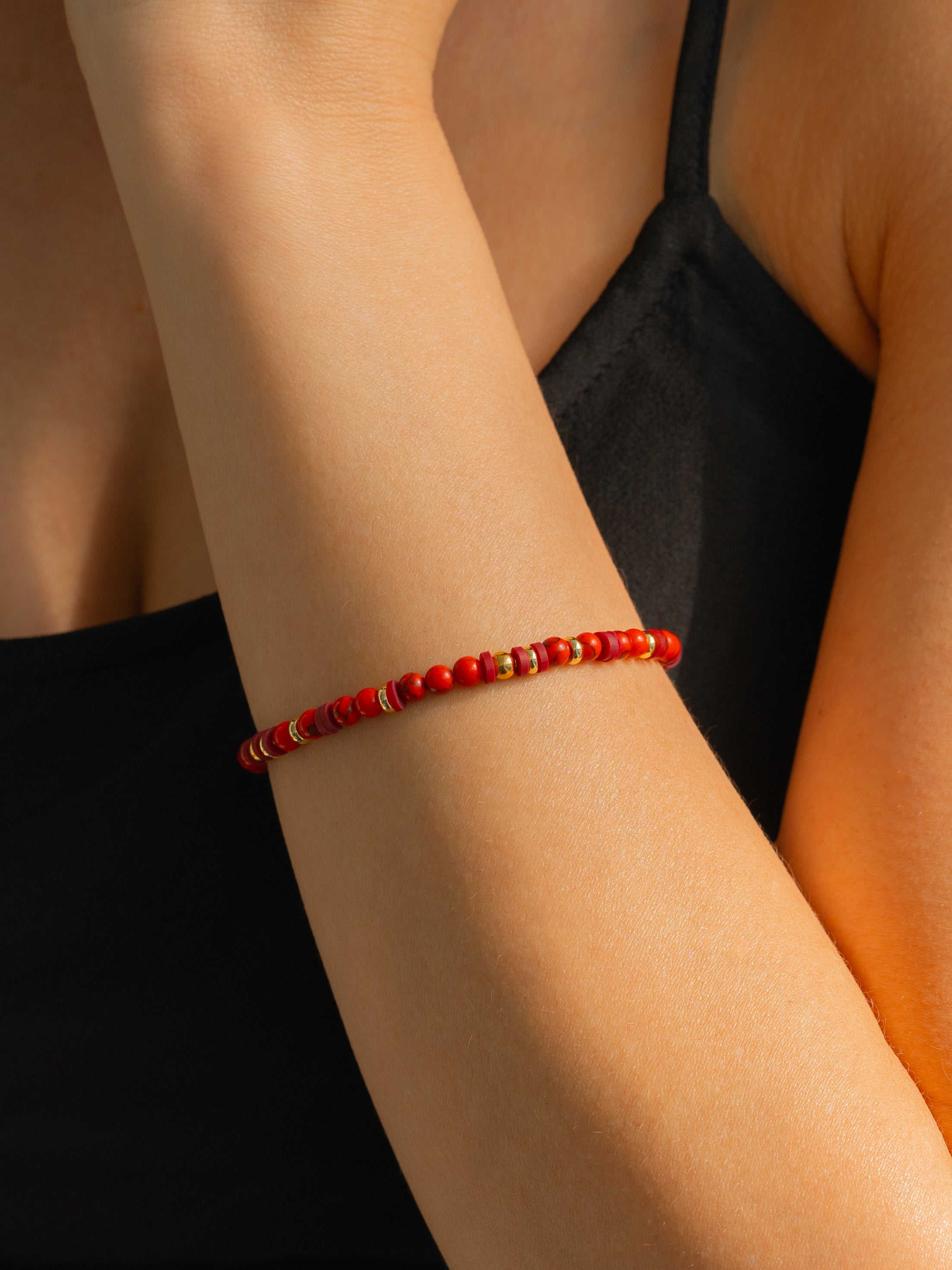 Stacking Birthstone Beaded Bracelet by Seeyoura