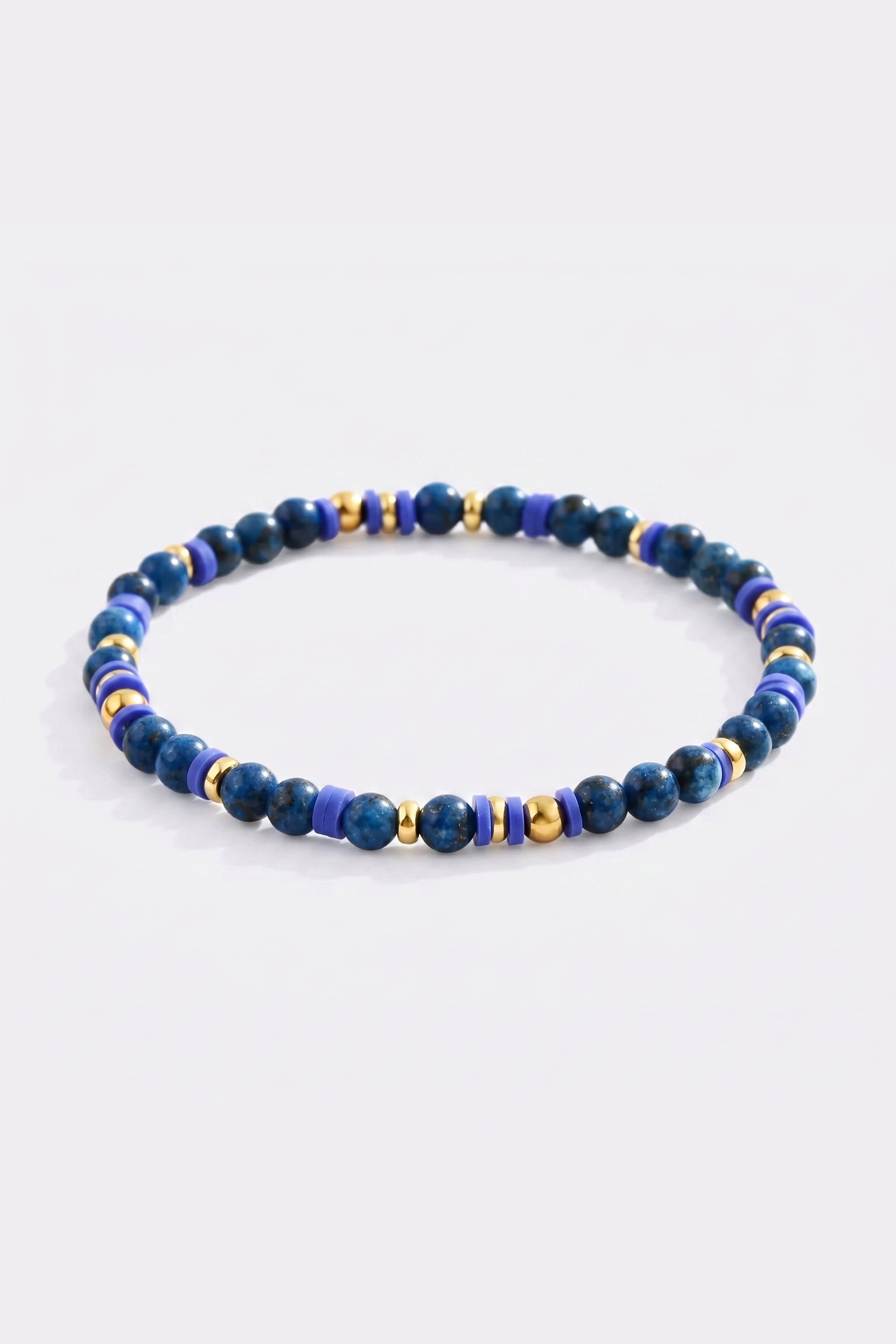 Stacking Birthstone Beaded Bracelet in sapphire-september by Seeyoura