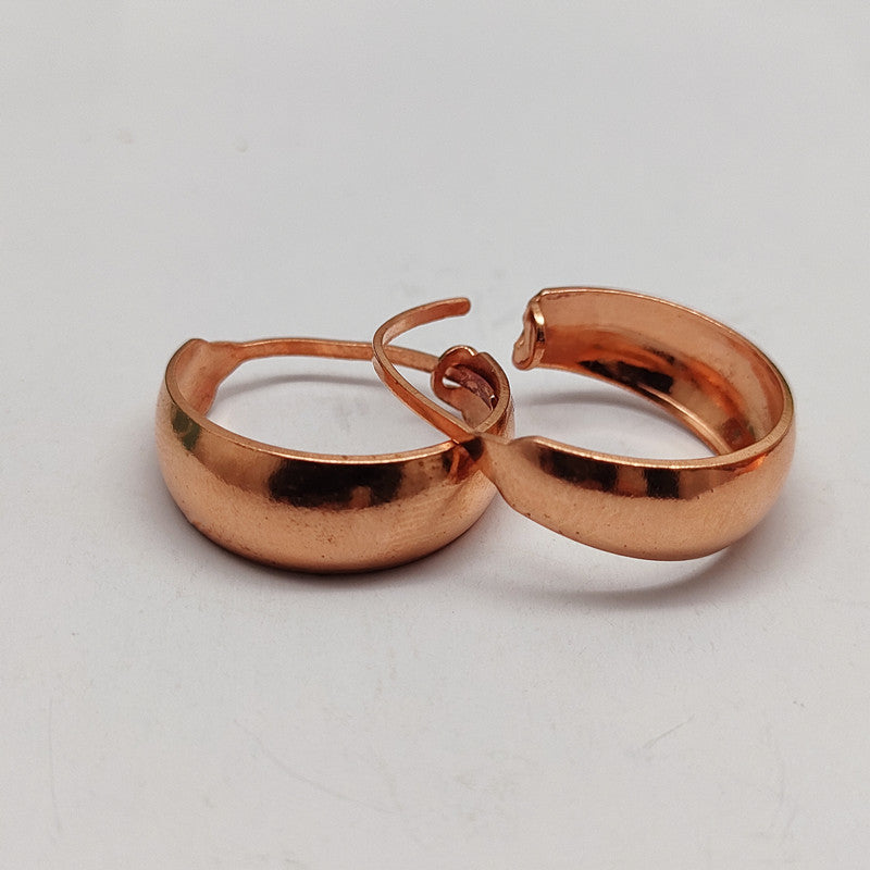 Textured Hoop Earrings in Glossy by Seeyoura