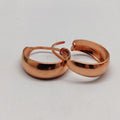 Textured Hoop Earrings in Glossy by Seeyoura
