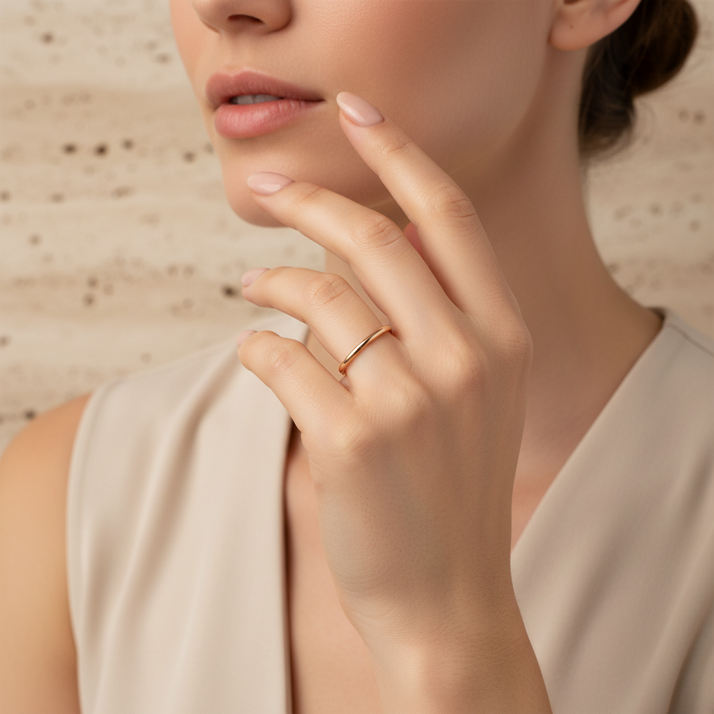 Thin Stackable Ring by Seeyoura