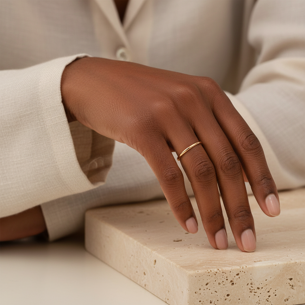Thin Stackable Ring by Seeyoura