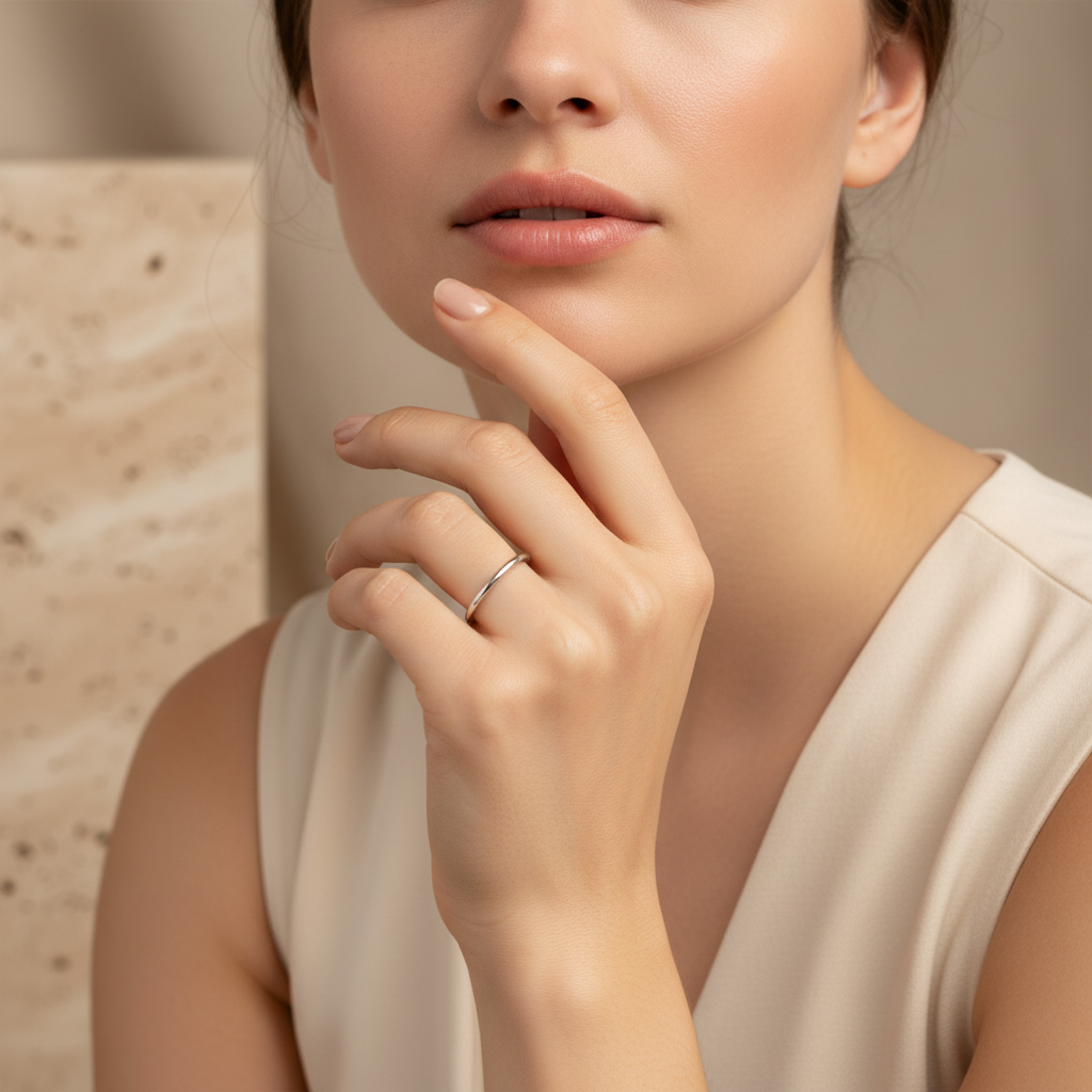 Thin Stackable Ring by Seeyoura