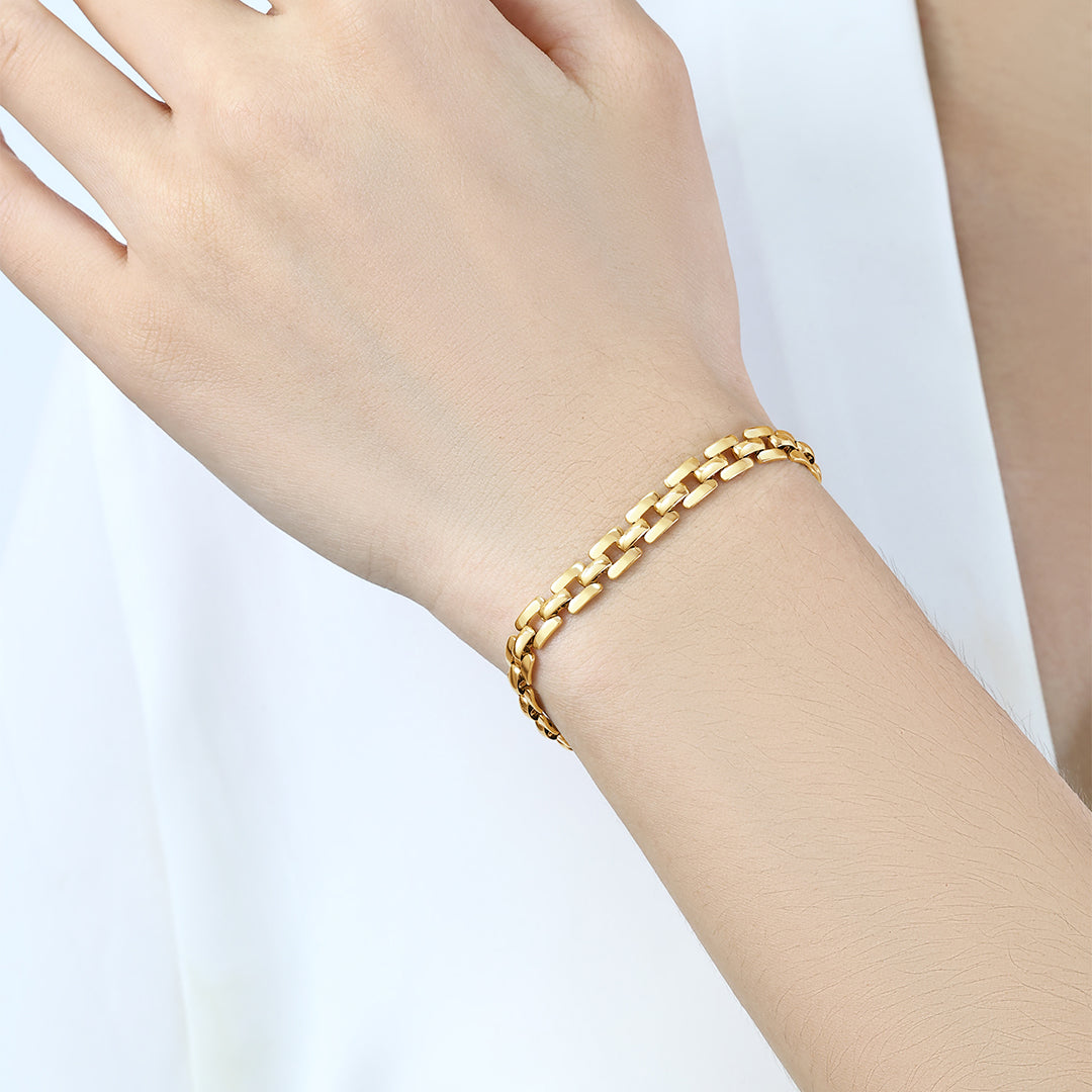 Timepiece Link Chain Bracelet by Seeyoura