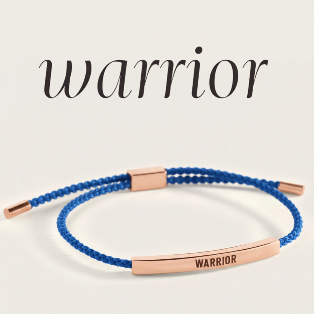 Warrior Inspire Bracelet in Royal Blue by Seeyoura