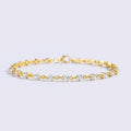 Wrapped in Diamonds Bracelet in 18-k-gold-over-sterling-silver by Seeyoura