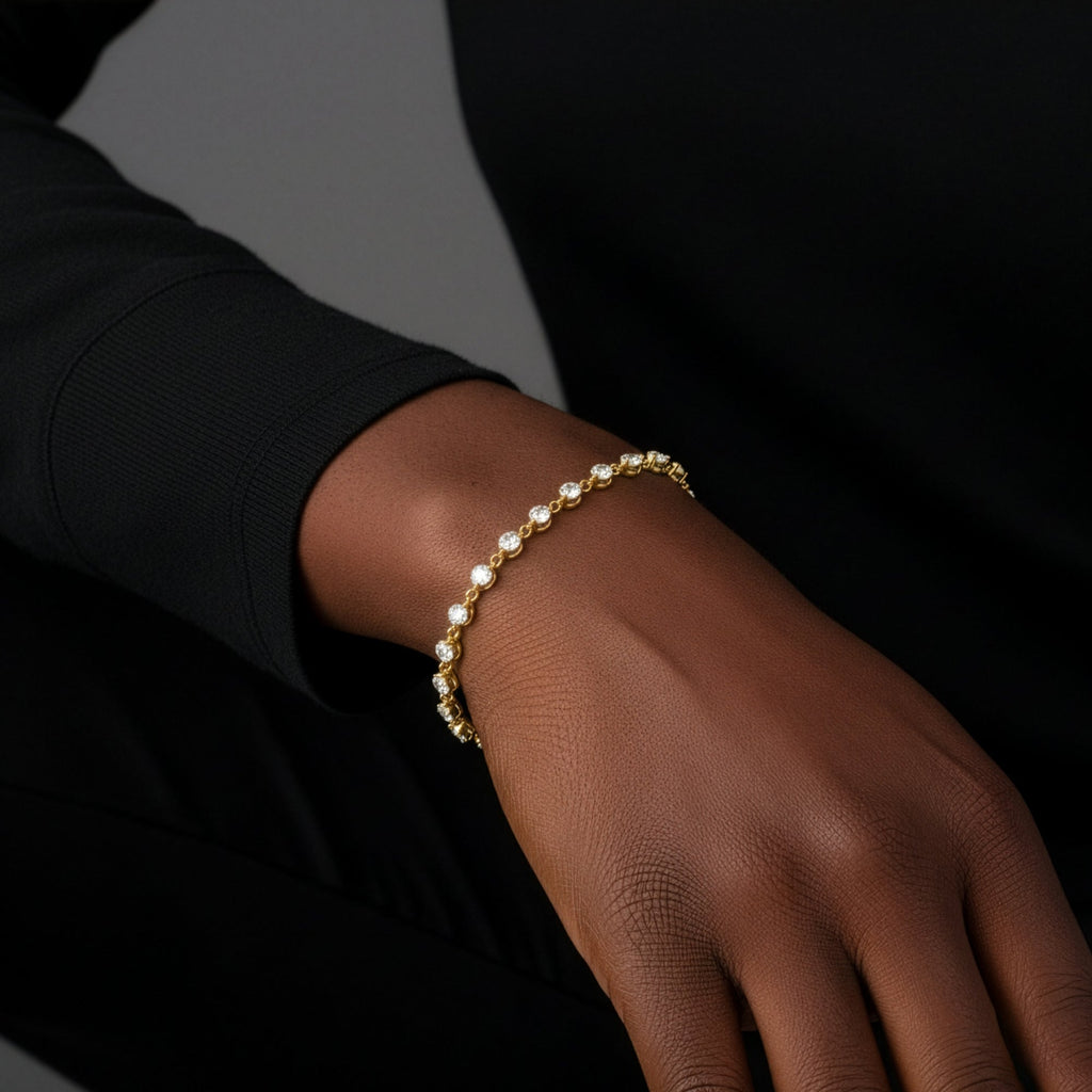Wrapped in Diamonds Bracelet by Seeyoura