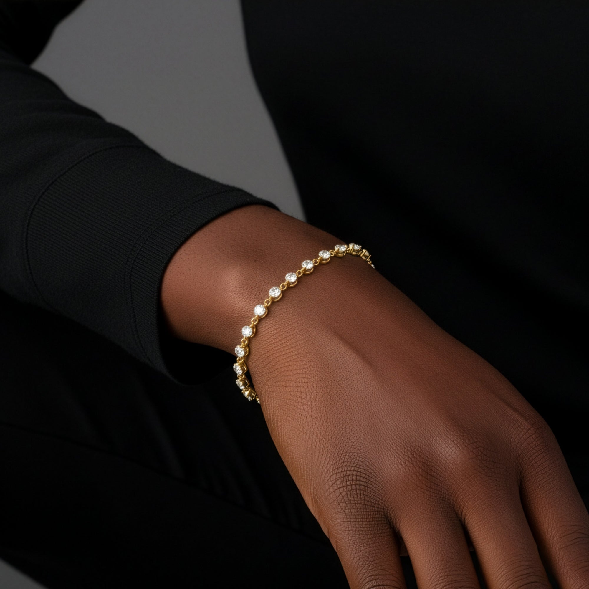 Wrapped in Diamonds Bracelet by Seeyoura
