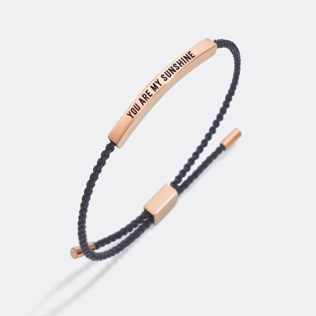 You Are My Sunshine Inspire Bracelet by Seeyoura