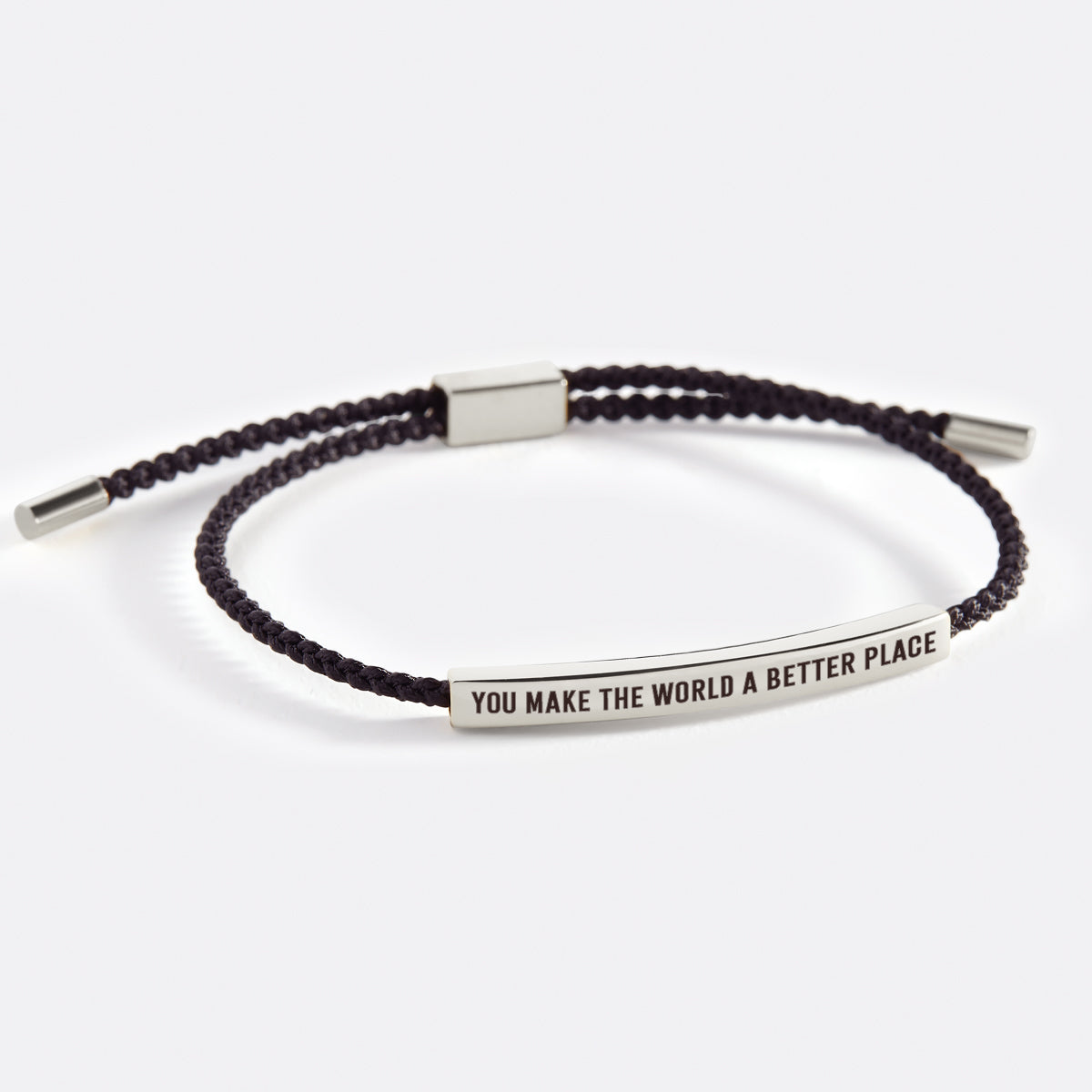 You Make The World A Better Place Inspire Bracelet by Seeyoura